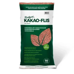 Biologisk Kakao-flis 42x50 Ltr. Hel Palle -Haveforsyninger Salg 2024 50 kg1
