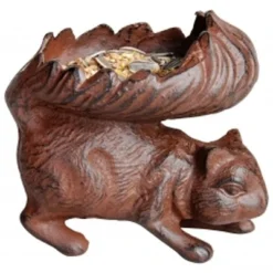 Egernfigur Til Fugle/egernmad 15 X 11 X 14 Cm