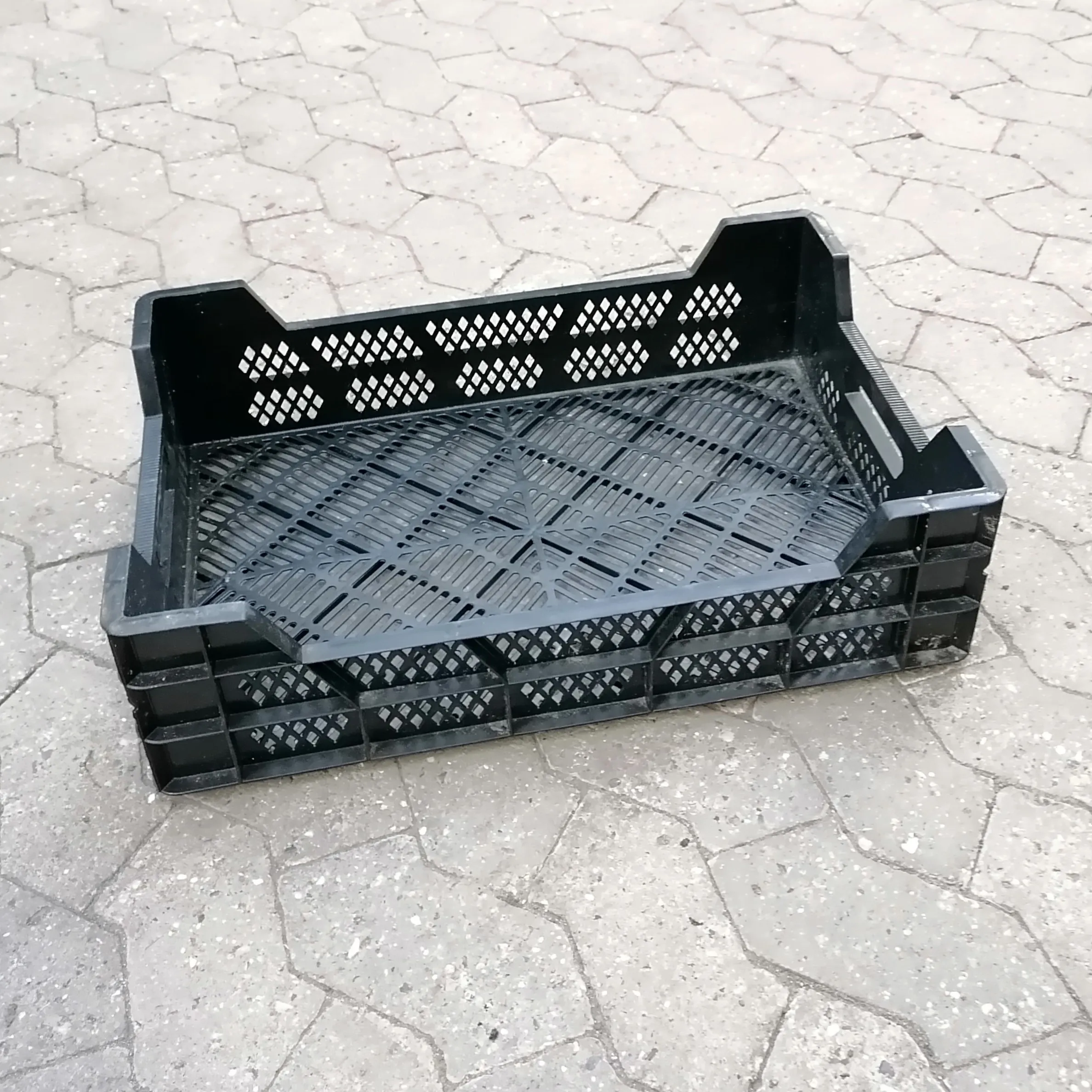 Plastkasse Med Lav Kant 3 Plastkasse Med Lav Kant