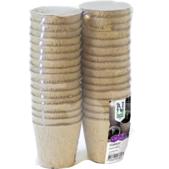 Fiberpot Ø 8 Cm, Dybde 7,5 Cm 32 Stk